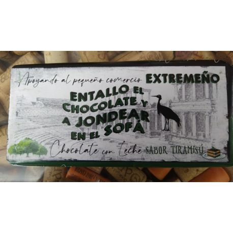Chocolate Extremeño con Leche con sabor Tiramisu